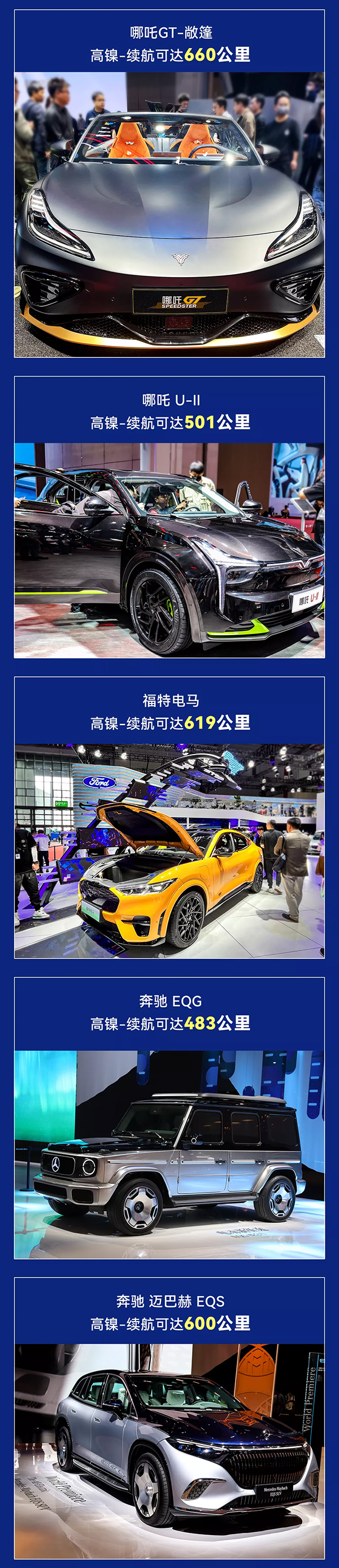 搭载高镍三元电池 上海车展数十款新车全球首发亮相 搭载高镍三元电池 上海车展数十款新车全球首发亮相