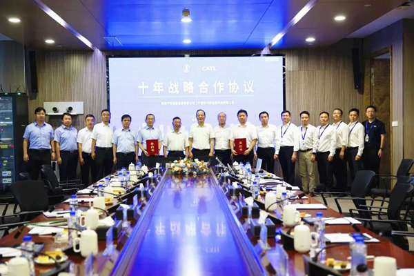 推动商用车电动化 宁德时代与陕汽签署十年战略合作协议 推动商用车电动化 宁德时代与陕汽签署十年战略合作协议