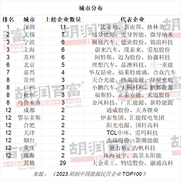 宁德时代/比亚迪/理想拿下前三!中国能源民企100强出炉 宁德时代/比亚迪/理想拿下前三!中国能源民企100强出炉