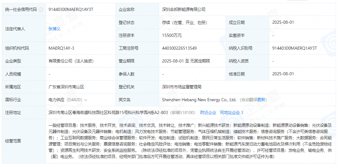 赣锋锂业在深圳成立新公司 山西20亿储能项目已开工 赣锋锂业在深圳成立新公司 山西20亿储能项目已开工