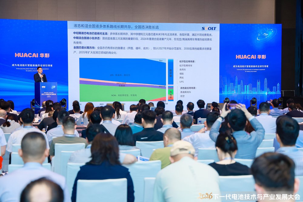 2026下一代电池技术与产业发展大会现场