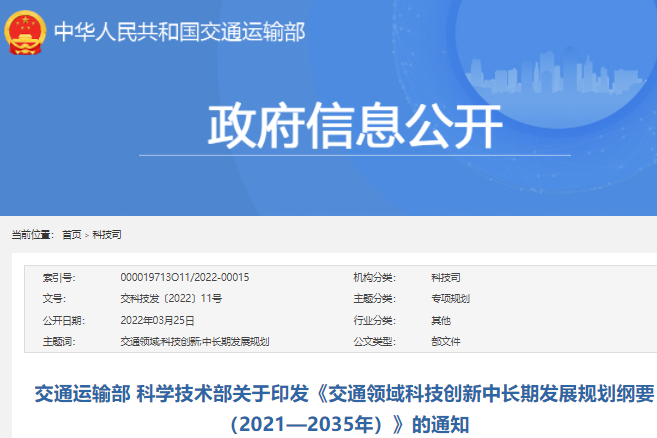 交通领域科技创新中长期发展规划纲要印发 部署飞行汽车等研发
