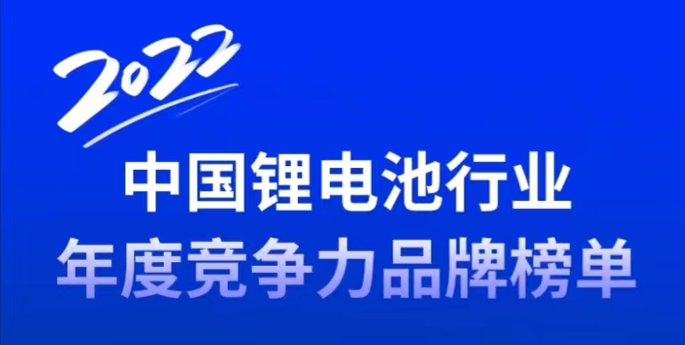 2022年中国锂电池行业负极材料年度竞争力品牌榜单