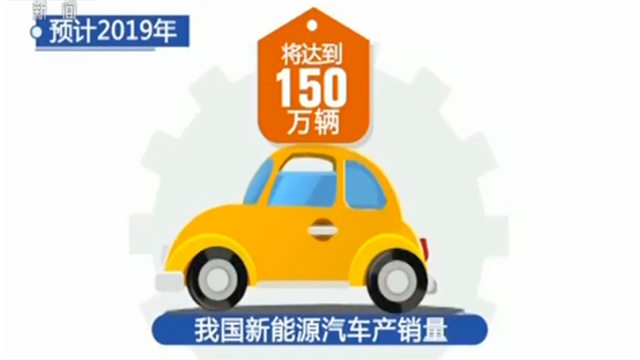 高速增长!2019年我国新能源汽车产销量将达150万辆