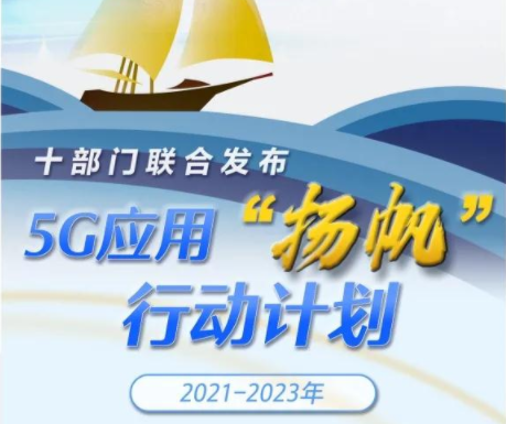 一图读懂《5G应用“扬帆”行动计划（2021-2023年）》