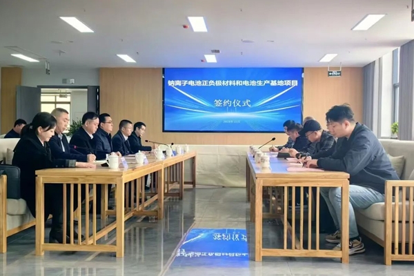 坐标四川巴中!一钠电正负极材料和电池生产基地项目签约