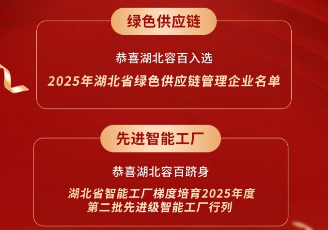 智能制造水平不断提升 湖北容百再揽两项省级荣誉