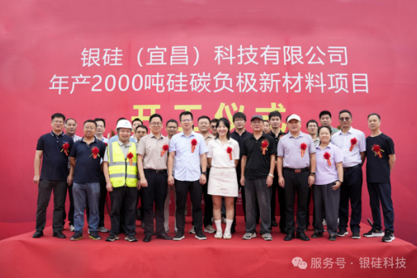 约2.6亿！这一年产2000吨硅碳负极新材料项目开工