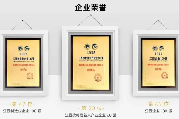三榜齐登！腾远钴业实力入选江西企业百强系列榜单