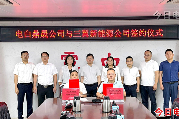 总投资超5亿！聚焦新型储能！两新能源项目签约广东茂名