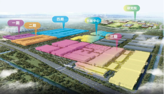 重磅!100亿级中航锂电江苏三期动力电池项目正式开工